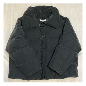 Ava & Viv Charcoal Puffer Jacket